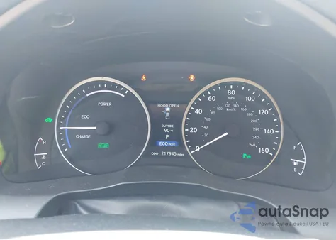 2013 Lexus Es 300H from USA, damaged, VIN JTHBW1GG9D2038349